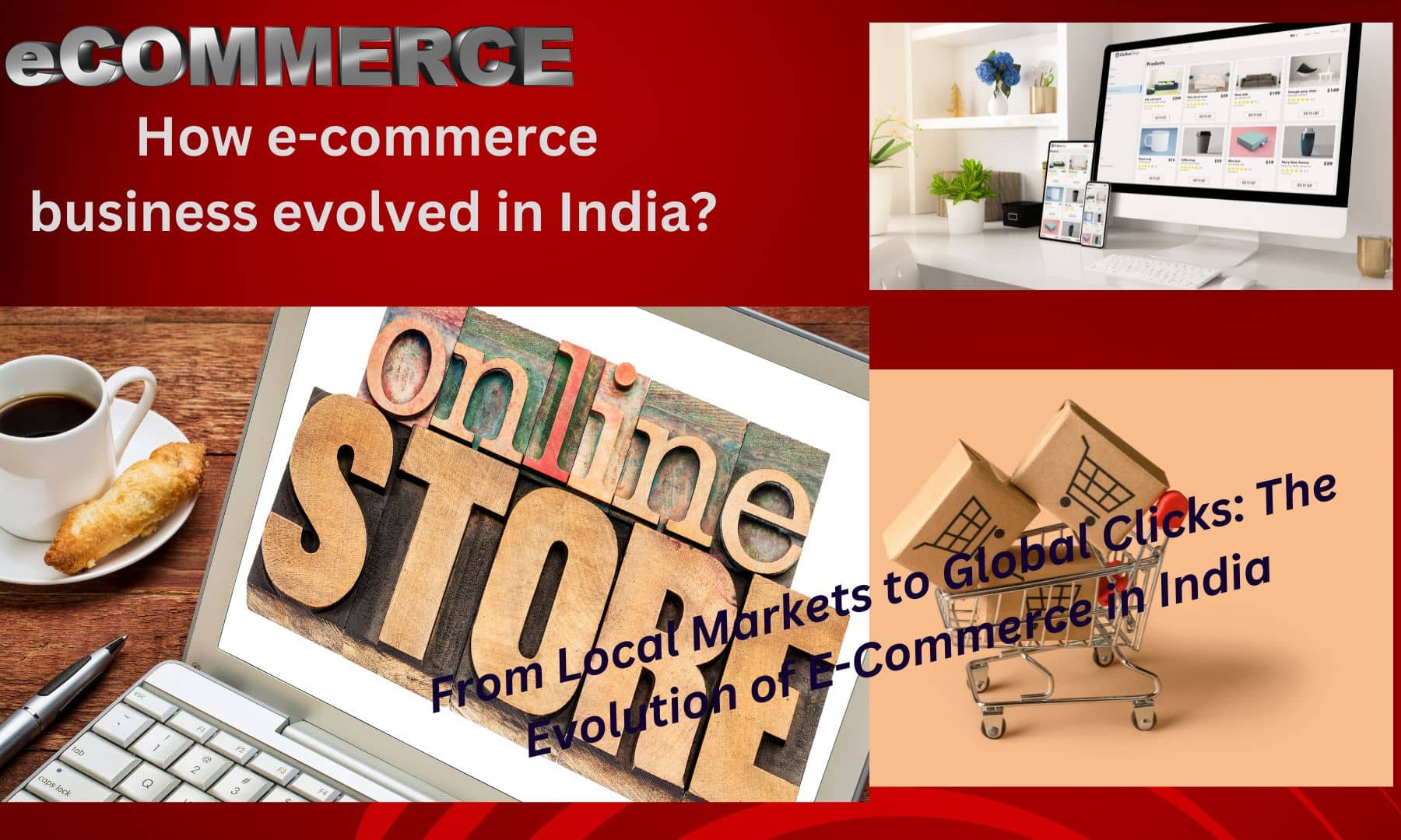 How e-commerce business evolved in India